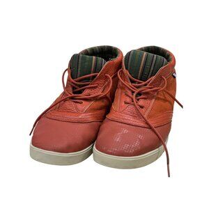 Mens Dolce and Gabbana Leather and Suede Low Profile Designer Lace up Casual Sho